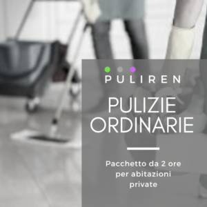Pacchetto 2 ore di pulizie ordinarie | Abitazioni Private